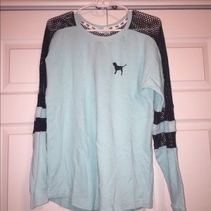 PINK mesh sweater